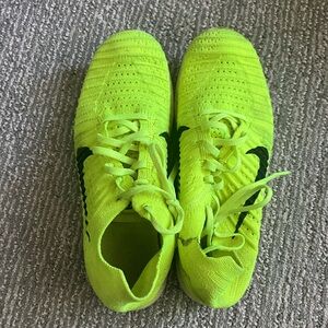 Nike Vibrant Neon Green Athletic Shoes